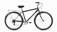 Велосипед Forward Dortmund 28 2.0 рама 19", 2021, черный/серебристый